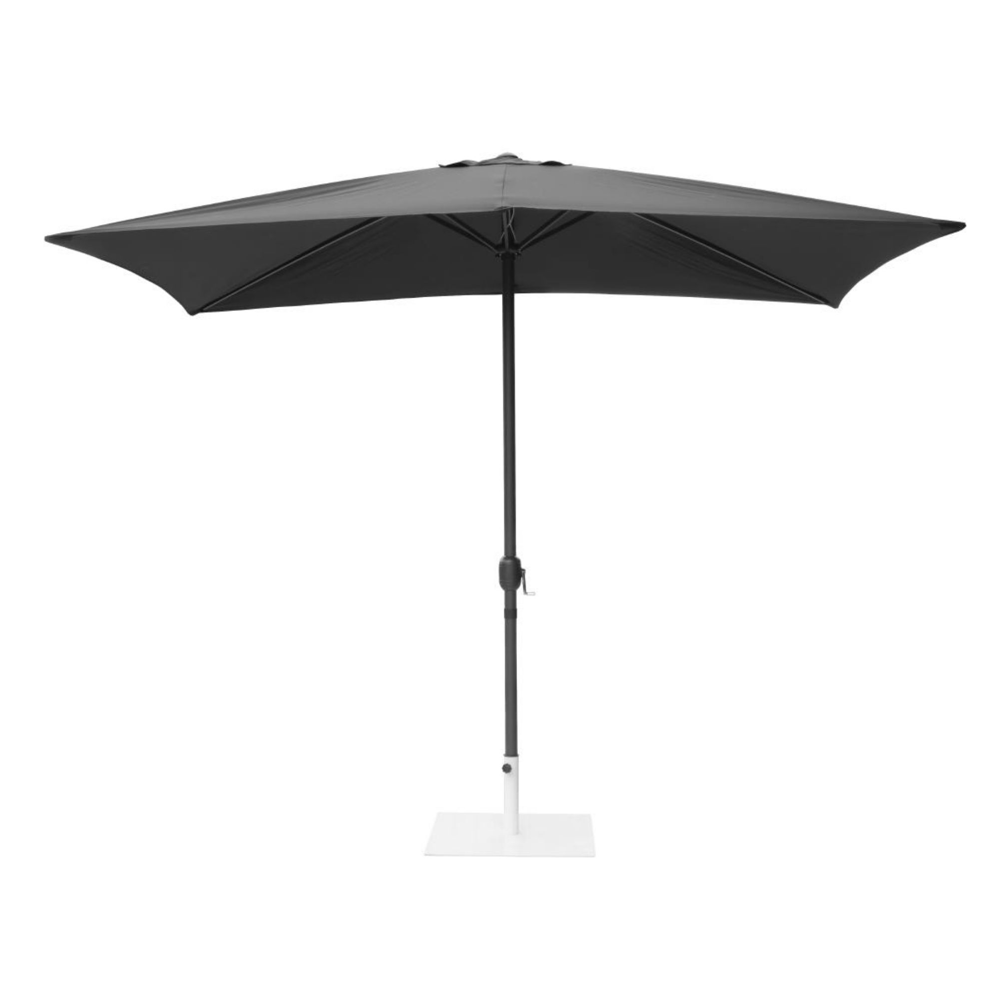 Picture of Bolero Seville Square Parasol 2x3m Black - DZ871