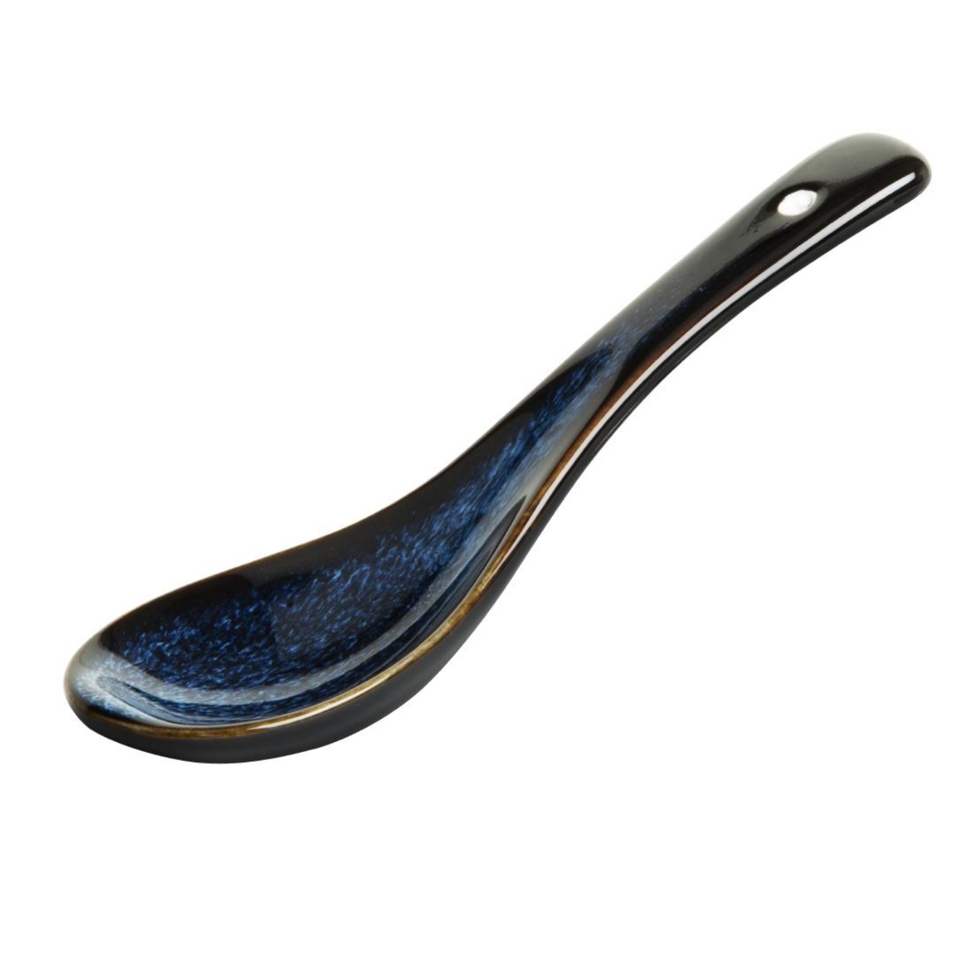 Picture of Olympia Luna Midnight Blue Soup Spoons (12 pack) - DZ771