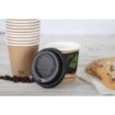 Picture of Fiesta Compostable Espresso Cup Lids 114ml / 4oz (1000 Pack) - DY983