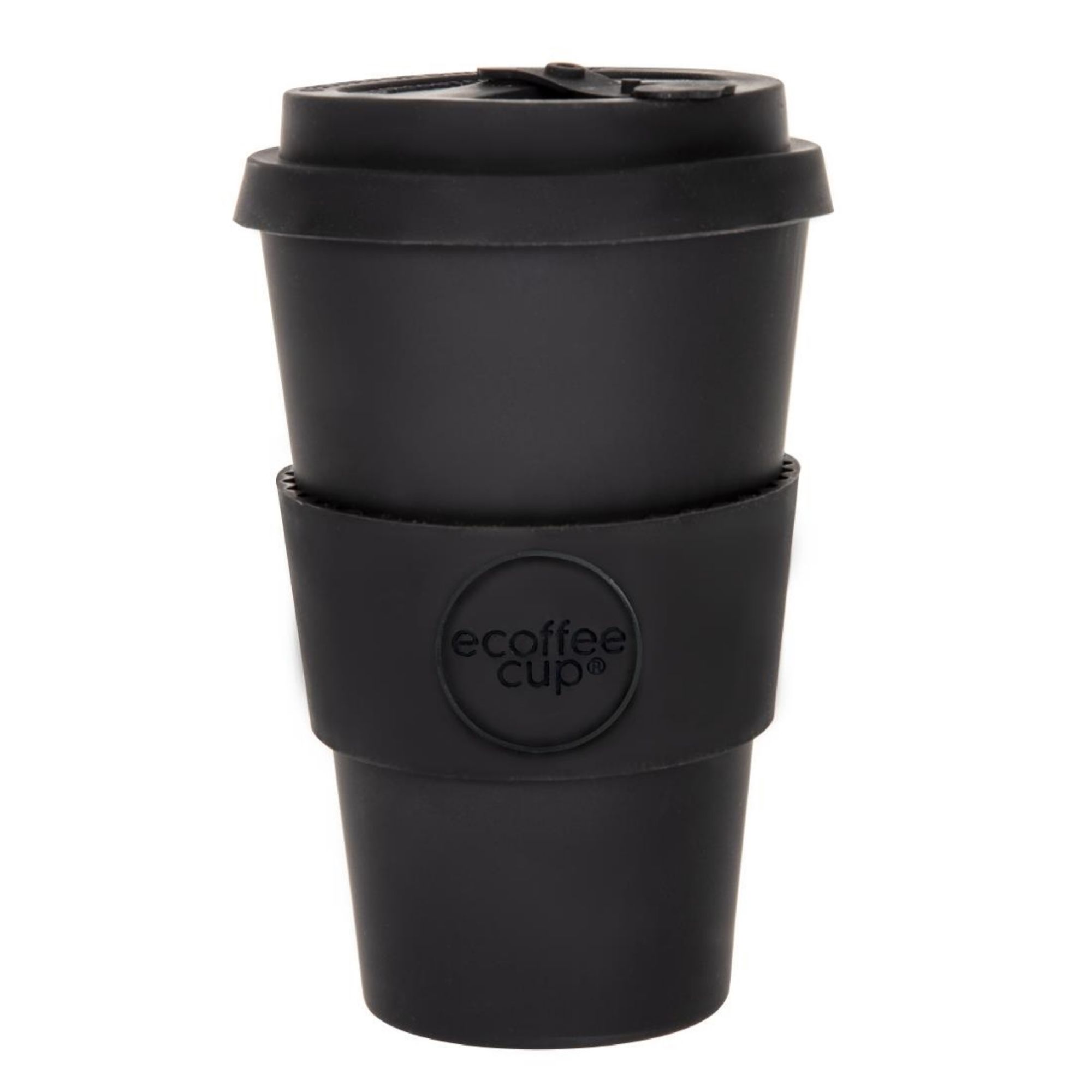 Picture of ecoffee Cup Reusable Coffee Cup Kerr & Napier Black 14oz - DY493