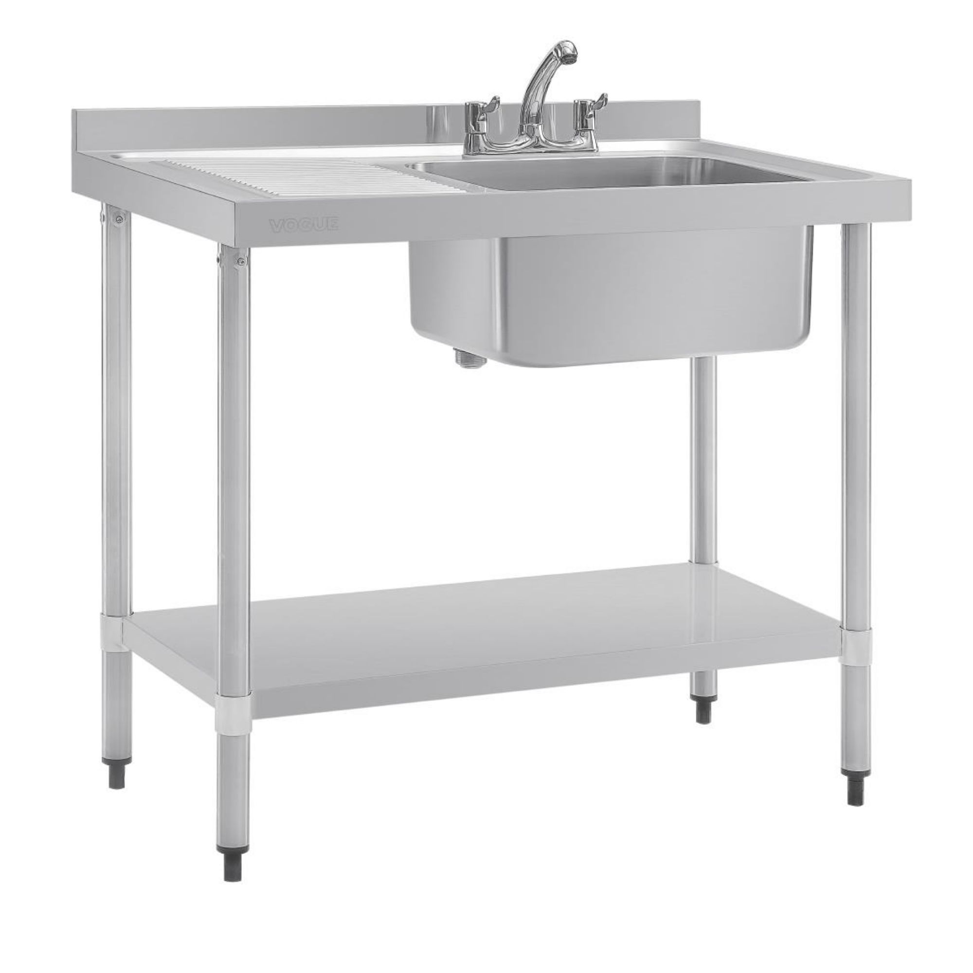 Picture of Vogue Single Sink Left Hand Drainer 1000mm - DY821