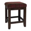 Picture of Bolero Dale Low Stools Claret Tartan (2 pack) - DY720