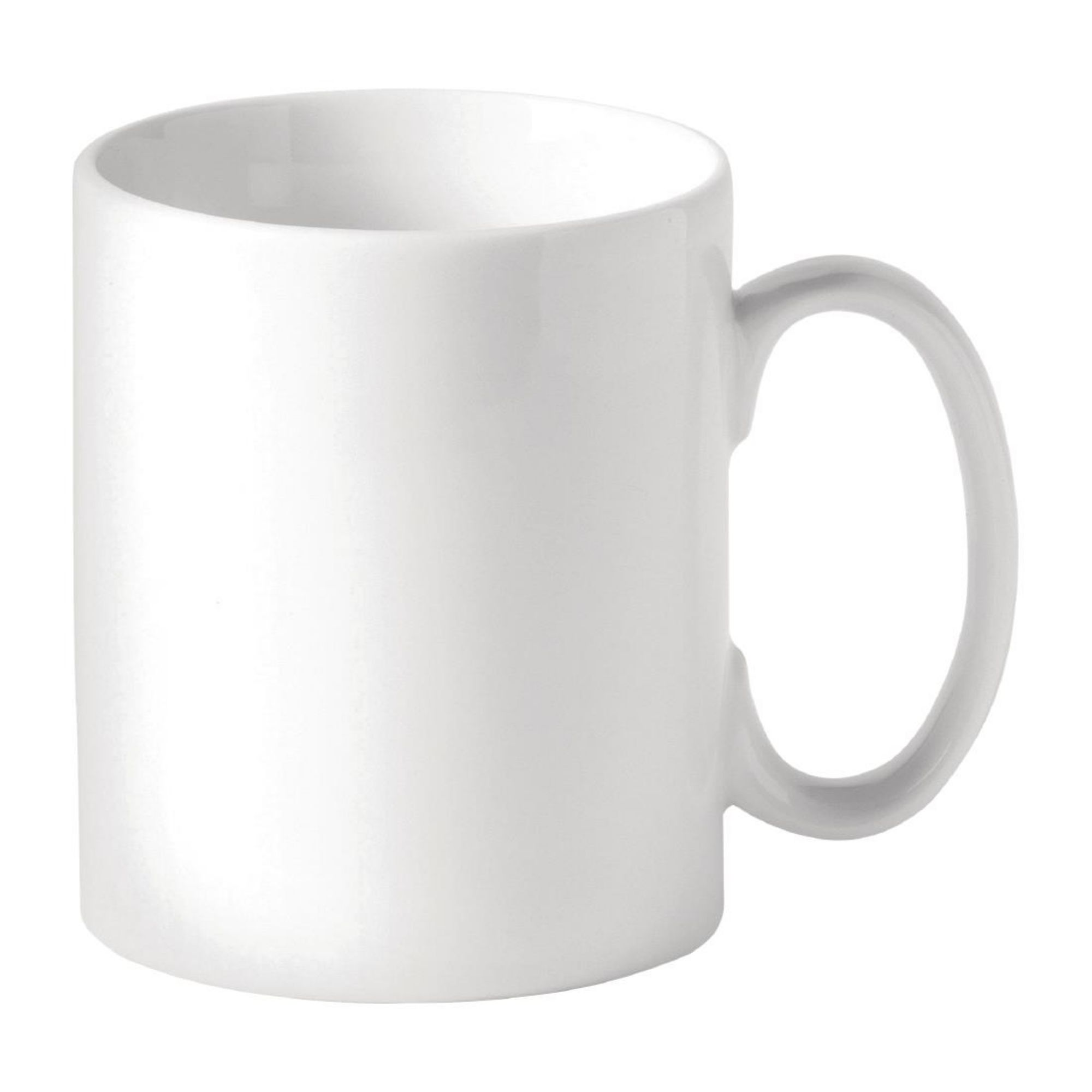 Picture of Utopia Titan Straight Sided Mugs White 340ml (48 pack) - DY339