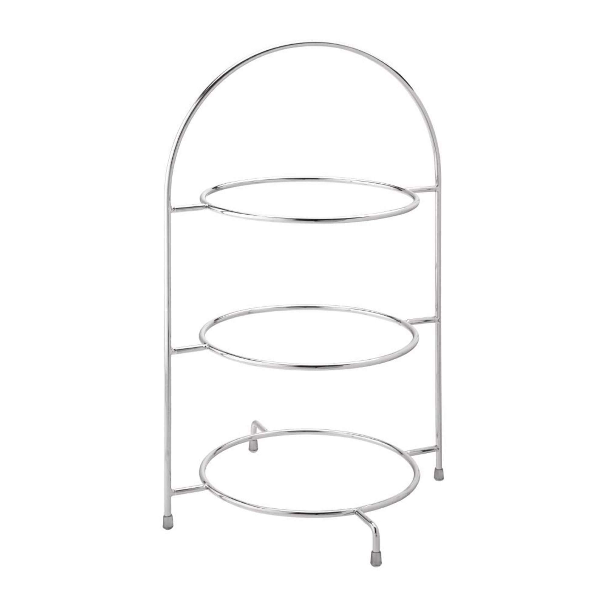Picture of Utopia Chrome Three Tier Cake Stand 270mm - DY298