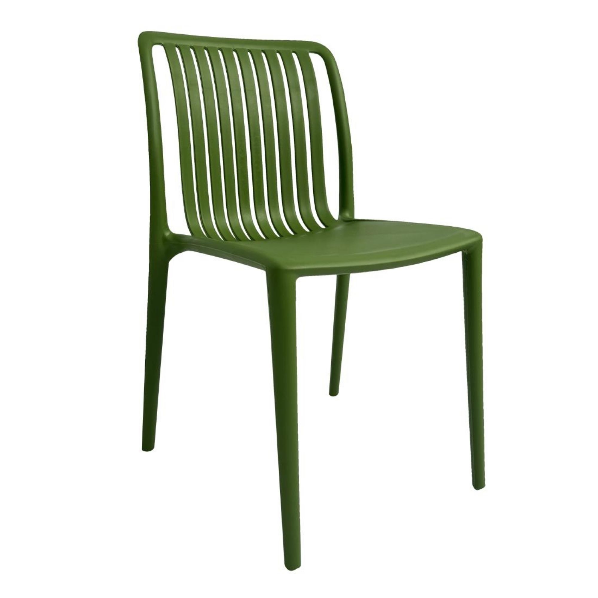 Picture of Bolero Verona Café Chairs Forest Green (2 pack) - DX978