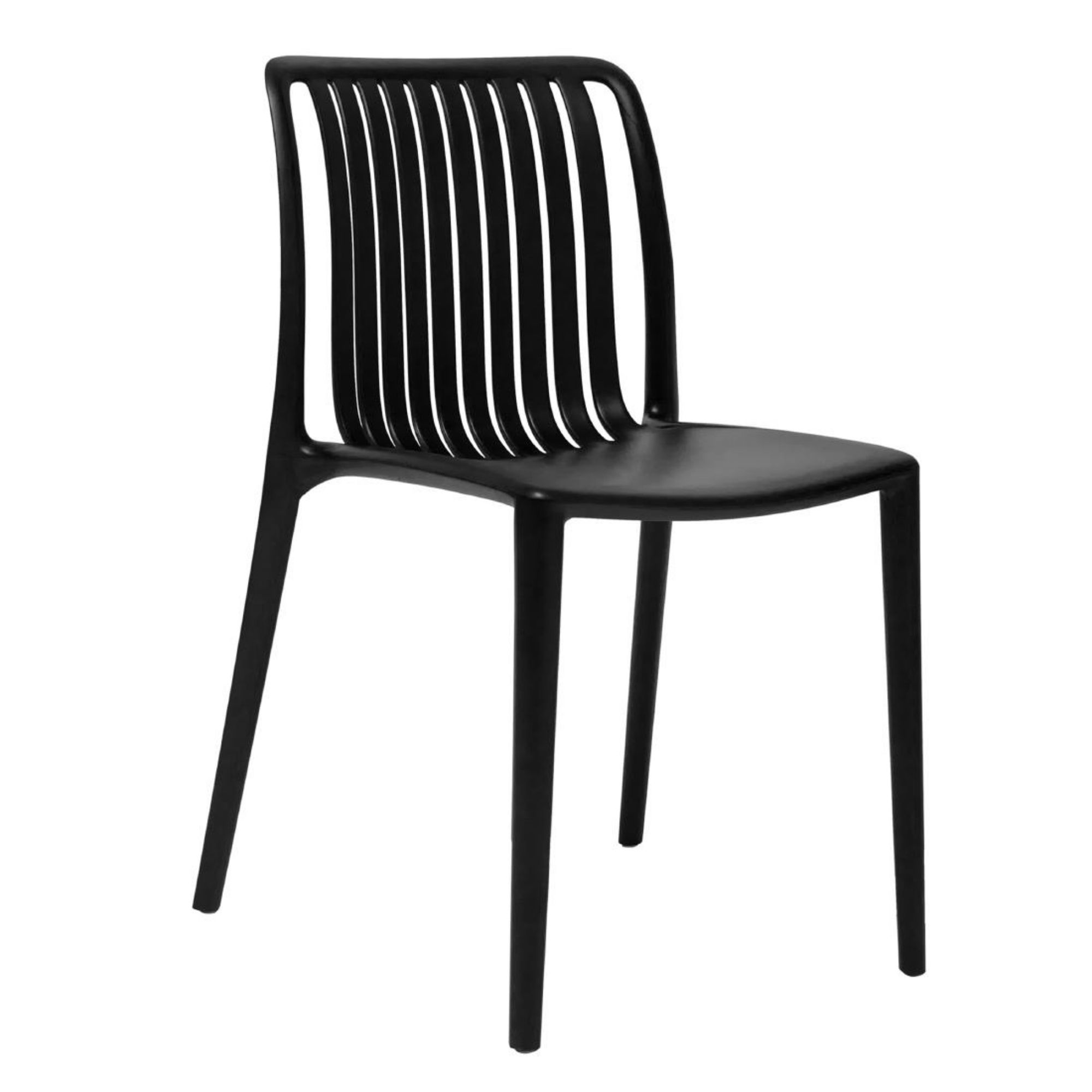 Picture of Bolero Verona Café Chairs Black (2 pack) - DX976