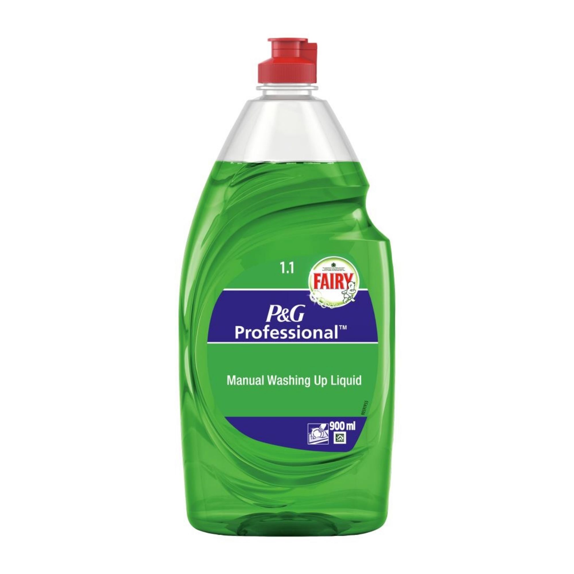 Picture of Fairy Professional 1.1 Washing Up Liquid Original 900ml (6 pack) - DX558