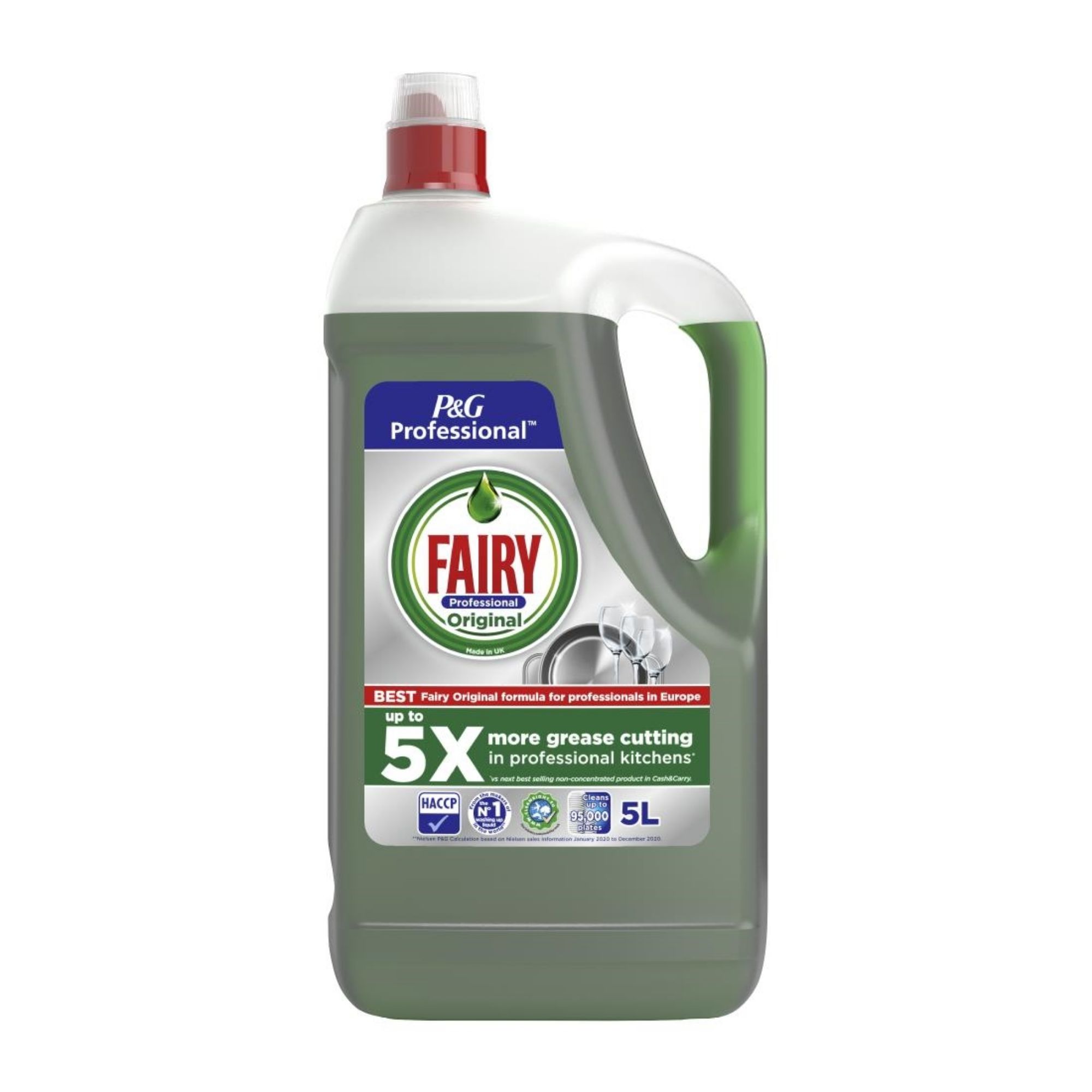 Picture of Fairy Professional Washing Up Liquid Original 5Ltr (2 pack) - DX555