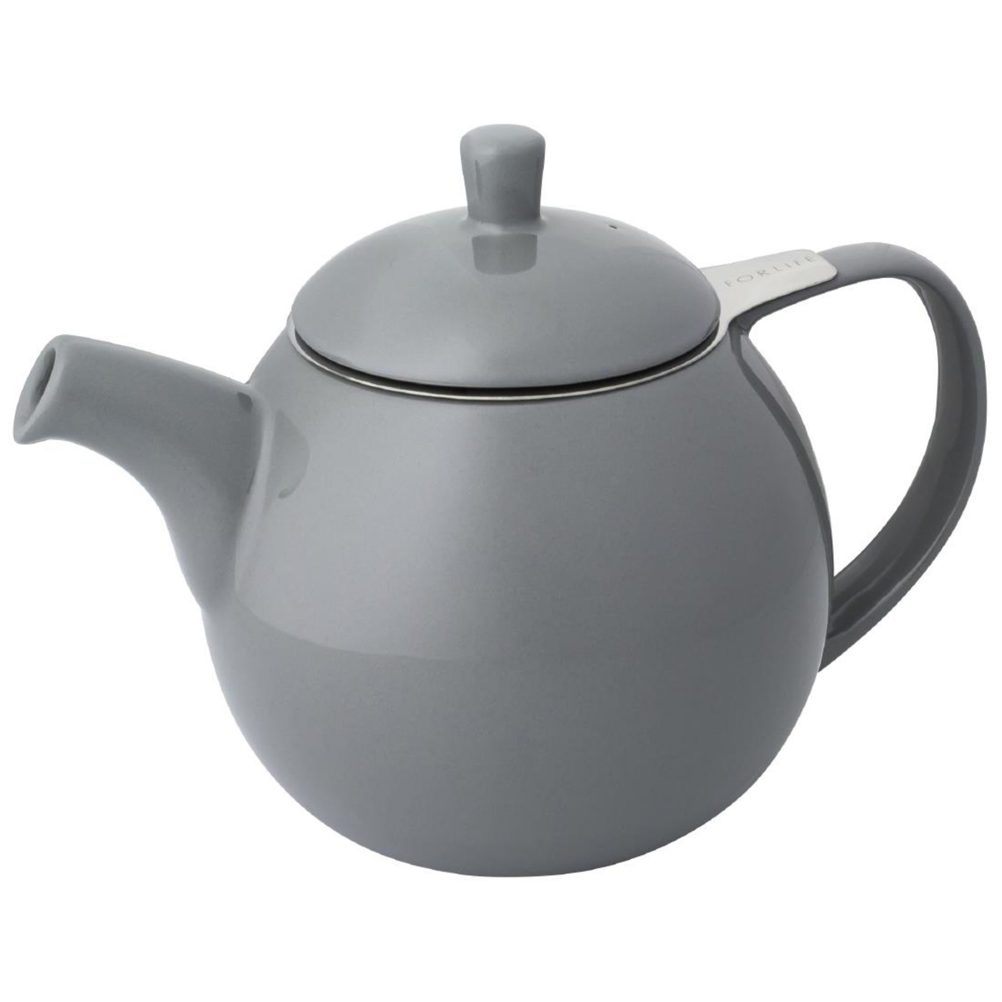 Picture of Forlife Grey Curve Teapot 45oz - DX494
