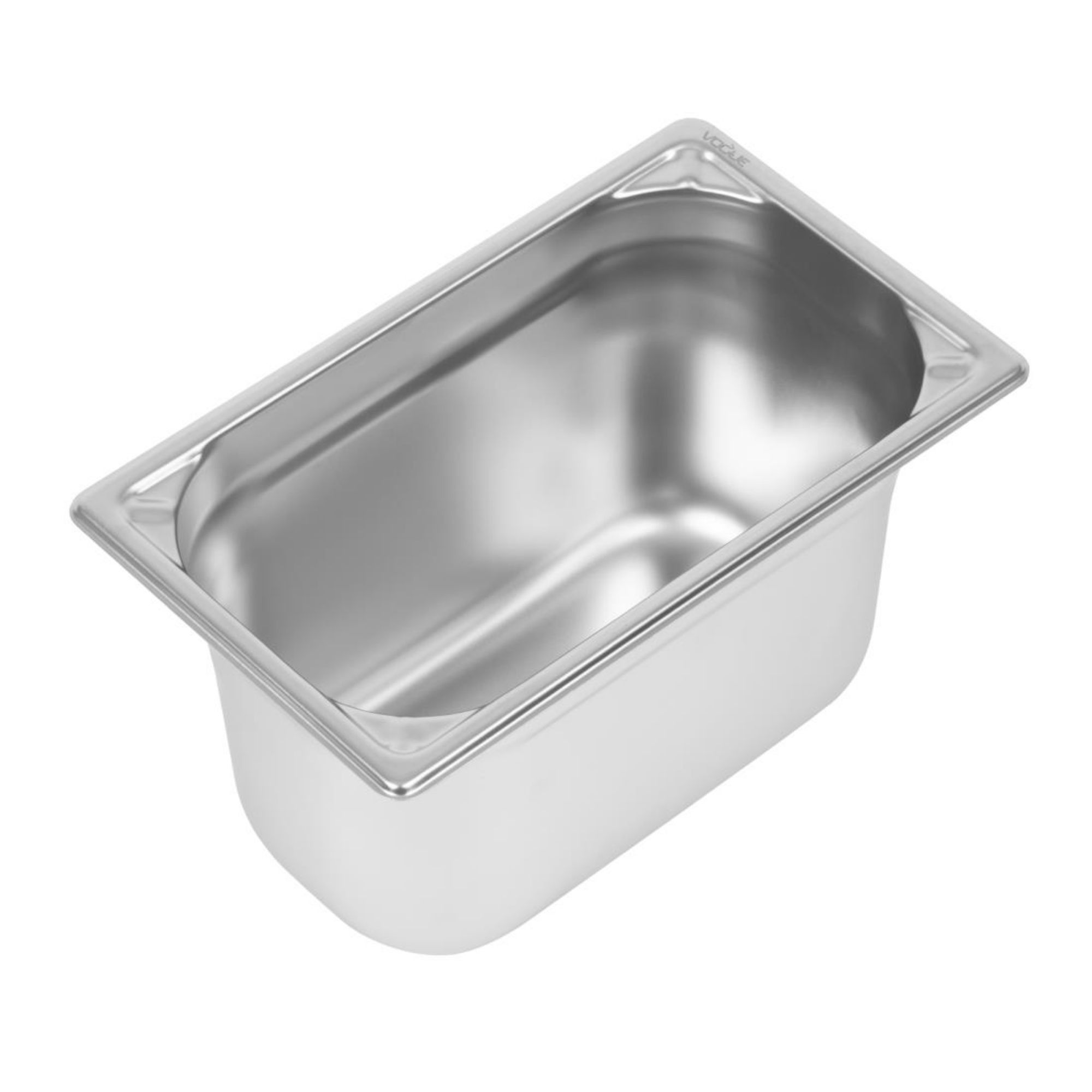 Picture of Vogue Heavy Duty Stainless Steel 1/4 Gastronorm Tray 150mm - DW448