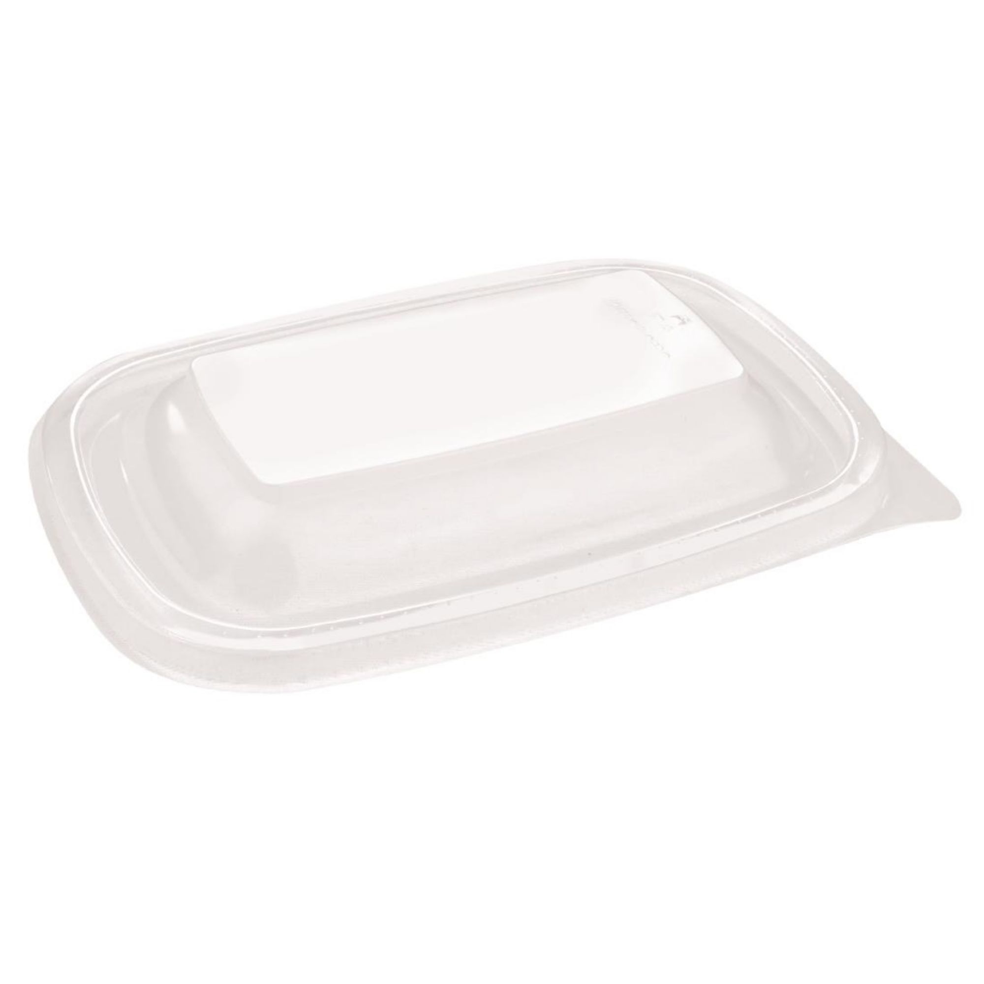 Picture of Fastpac Small Rectangular Food Container Lids 500ml / 17oz (300 Pack) - DW783