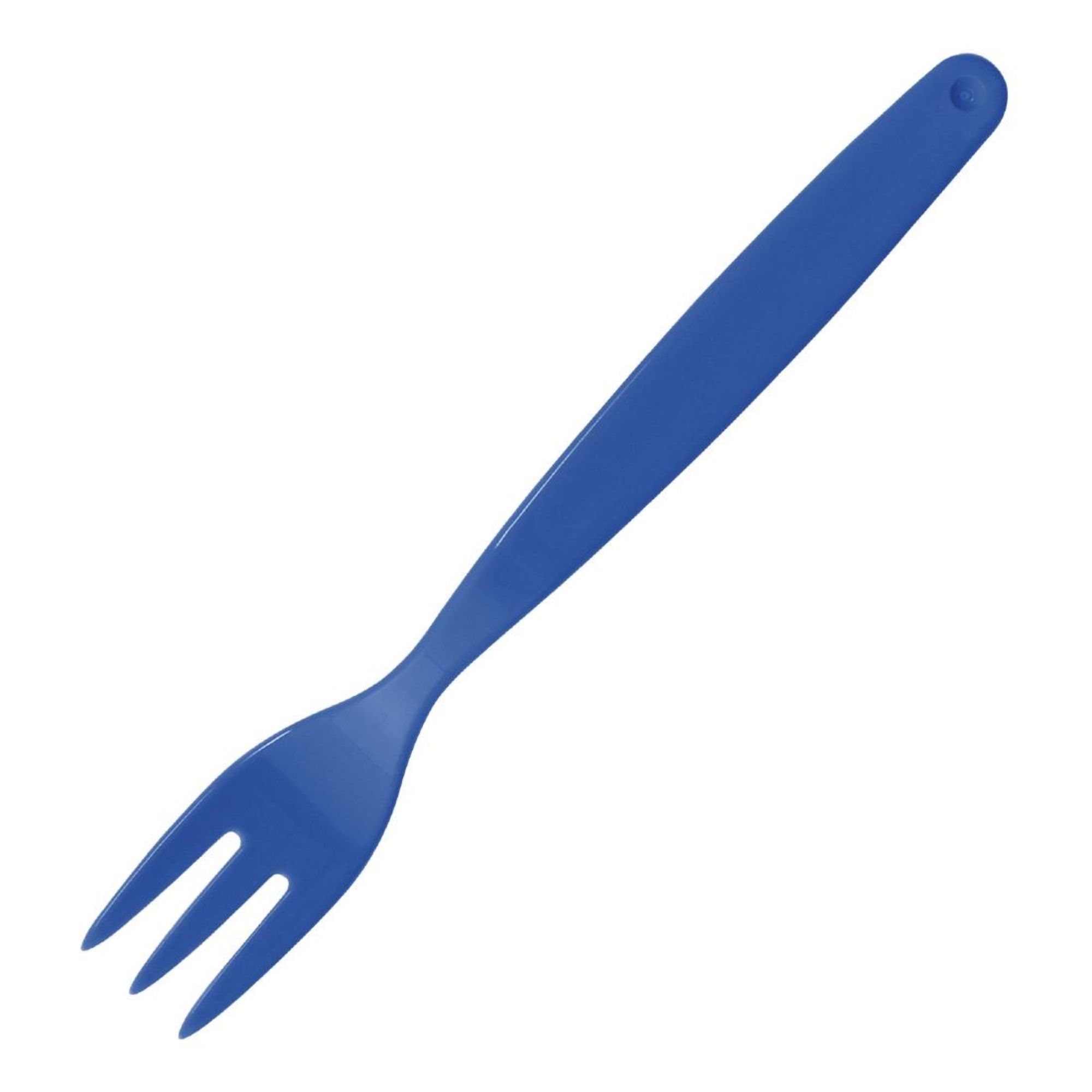 Picture of Olympia Kristallon Polypropylene Forks Blue (12 Pack) - DL121