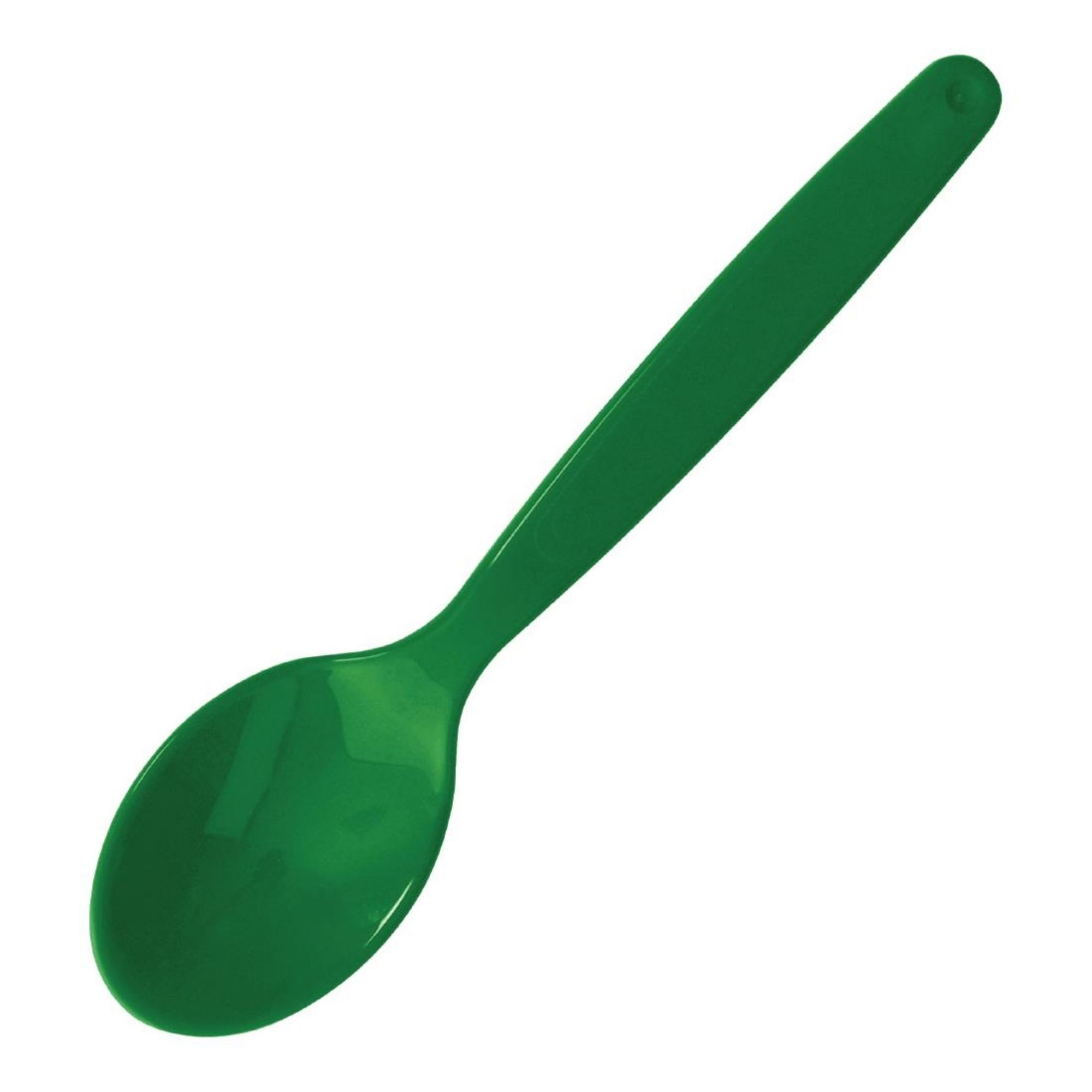 Picture of Olympia Kristallon Polypropylene Spoons Green (12 pack) - DL124