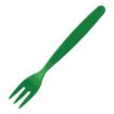 Picture of Olympia Kristallon Polypropylene Forks Green (12 pack) - DL120