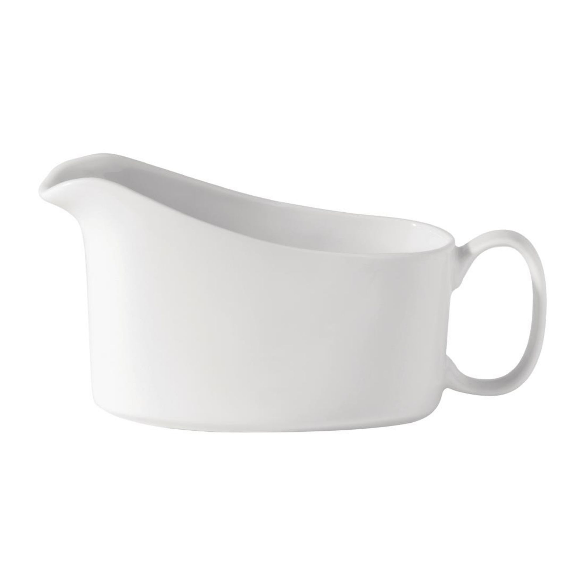 Picture of Utopia Titan Sauce Boats White 200ml (6 pack) - CW282