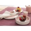 Picture of Olympia Fondant Stacking Bowls Pink 215mm/8 1/2" (4 pack) - CU450