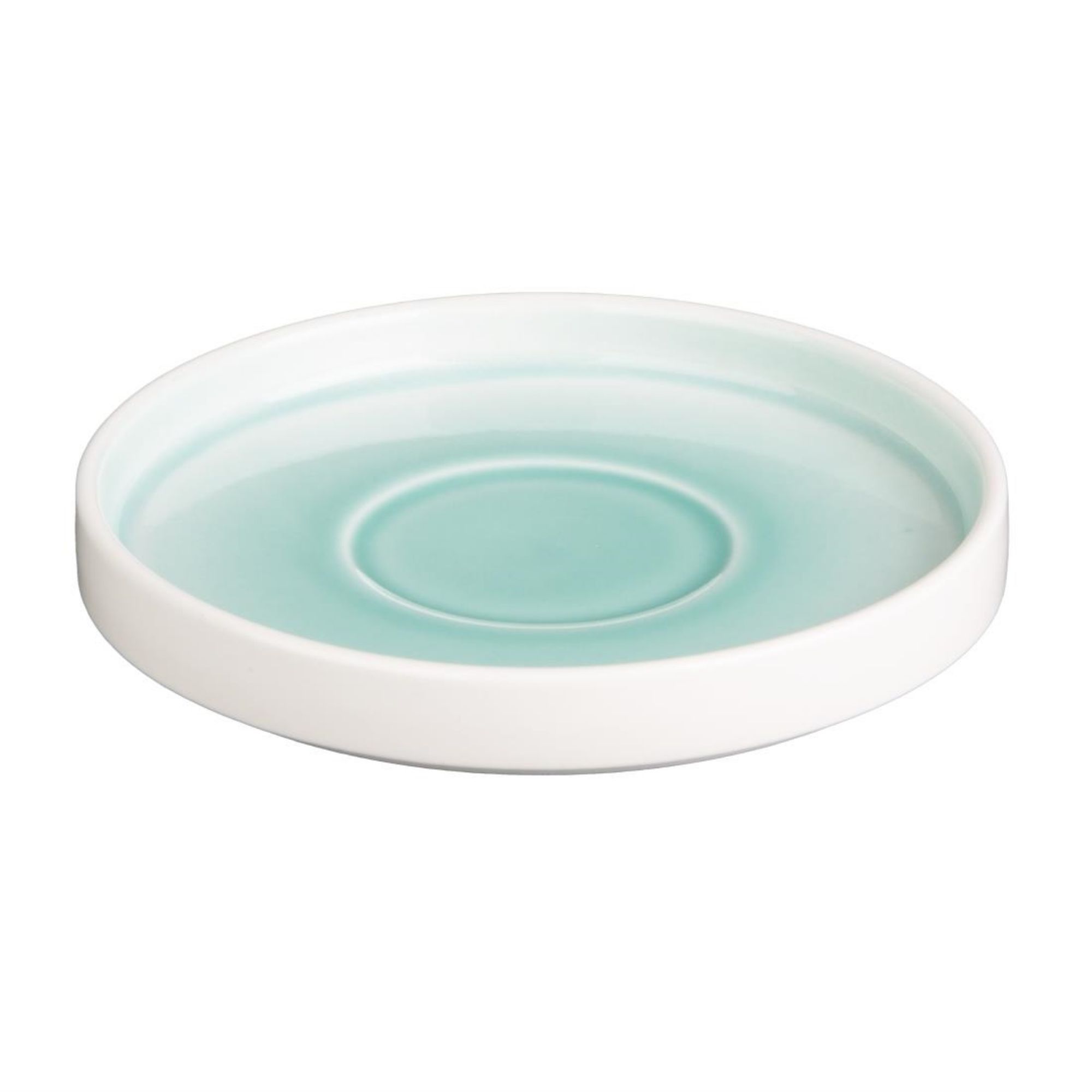 Picture of Olympia Fondant Saucers Mint 155mm (6 pack) - CU445