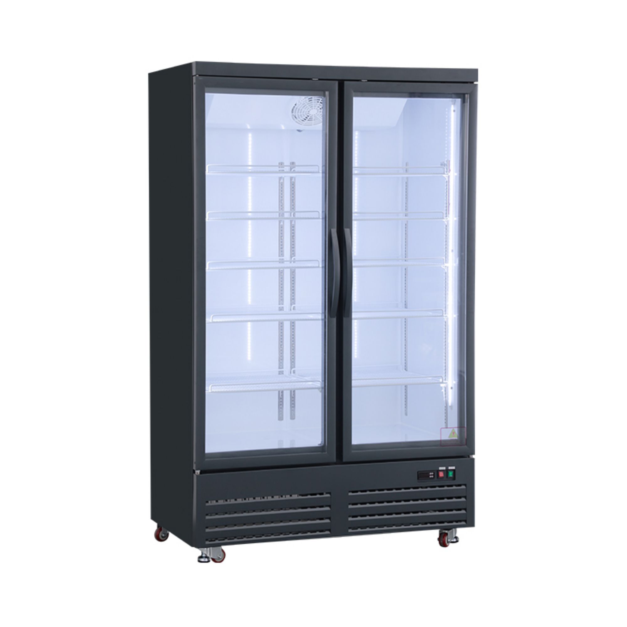 Picture of Unifrost HVR22B Double Door Display Refrigerator Graphite Blue 960L - HVR22B