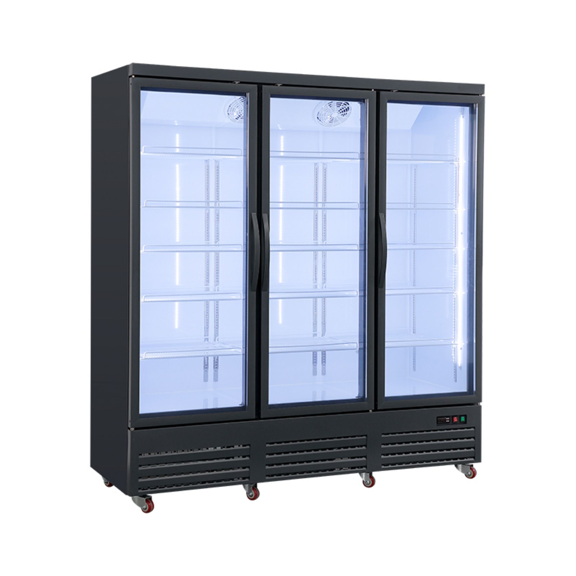 Picture of Unifrost HVR33 Triple Glass Door Display Fridge - HVR33B